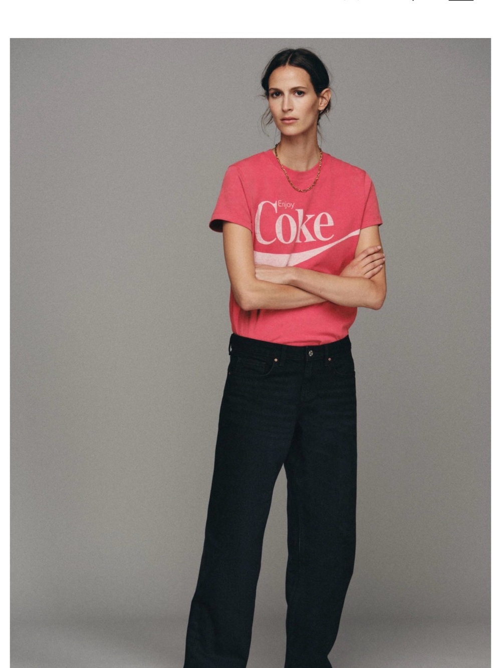 NWT Zara 'Coke' Graphic tee